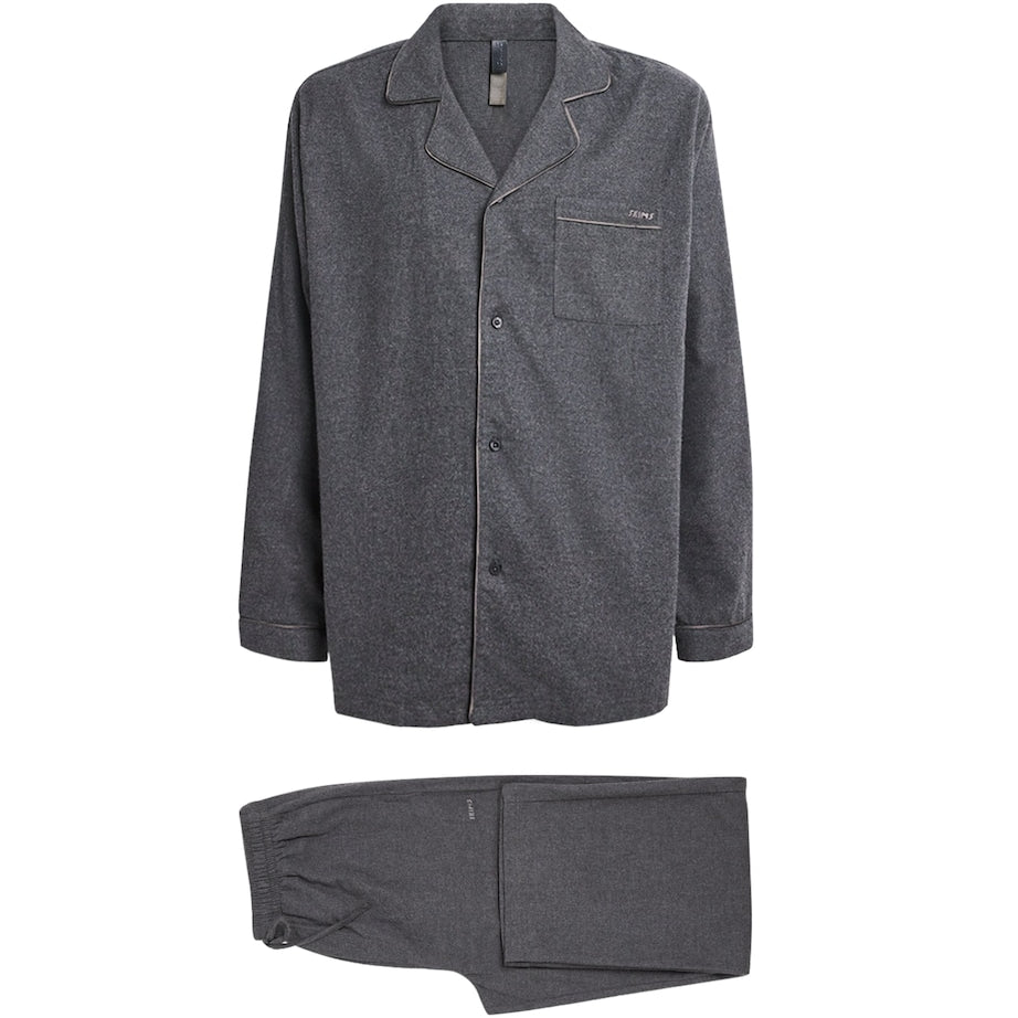 Cotton Long-Sleeve Pyjama Set