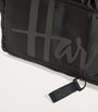 Black Logo Pocket Shopper Bag