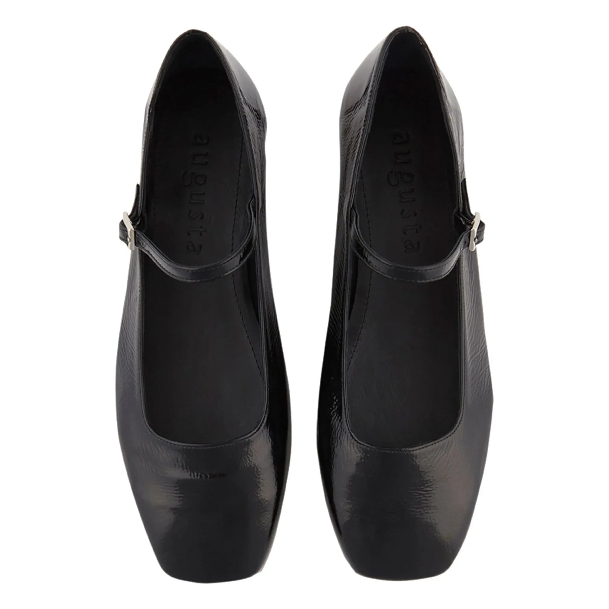 Augusta - Julieta patent ballerinas | Black