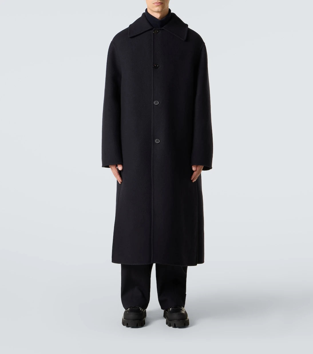 Moncler Genius - + Jil Sander virgin wool down coat