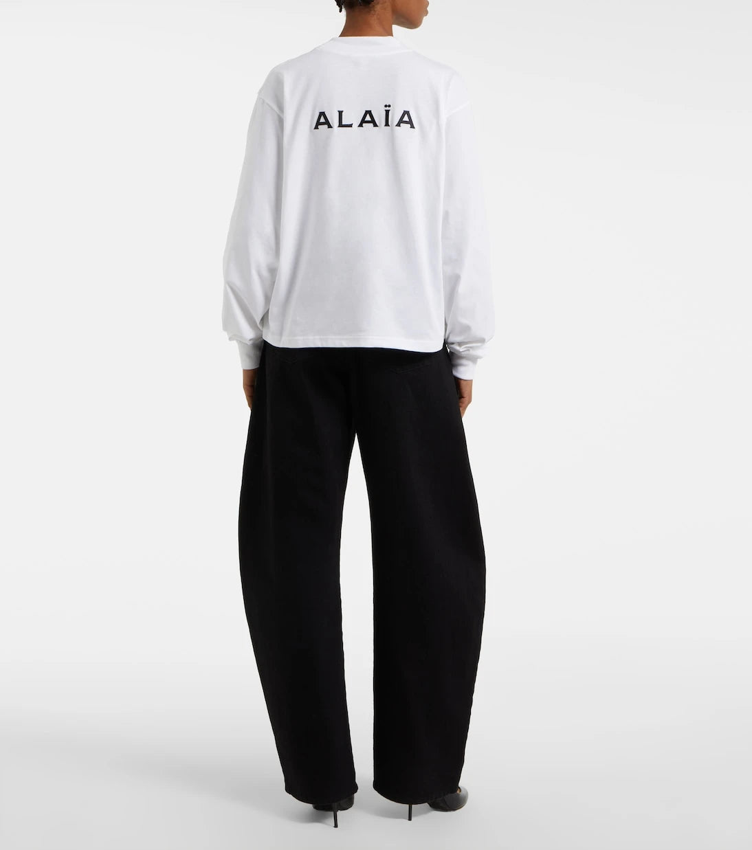 Alaïa - Cotton jersey sweatshirt