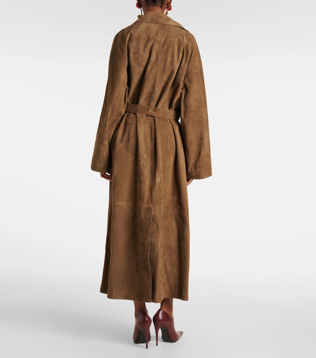 Magda Butrym - Suede wrap coat