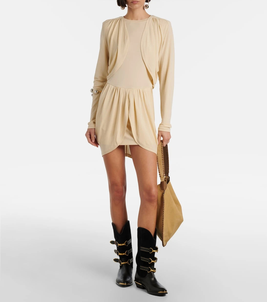 Isabel Marant - Niamae draped minidress