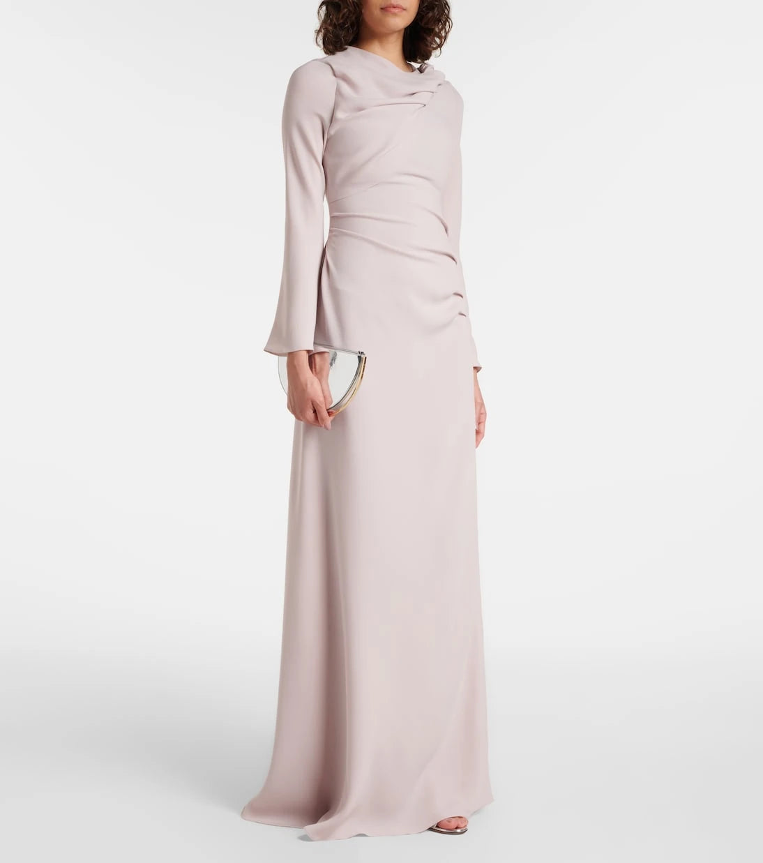 Marmar Halim - Draped silk gown