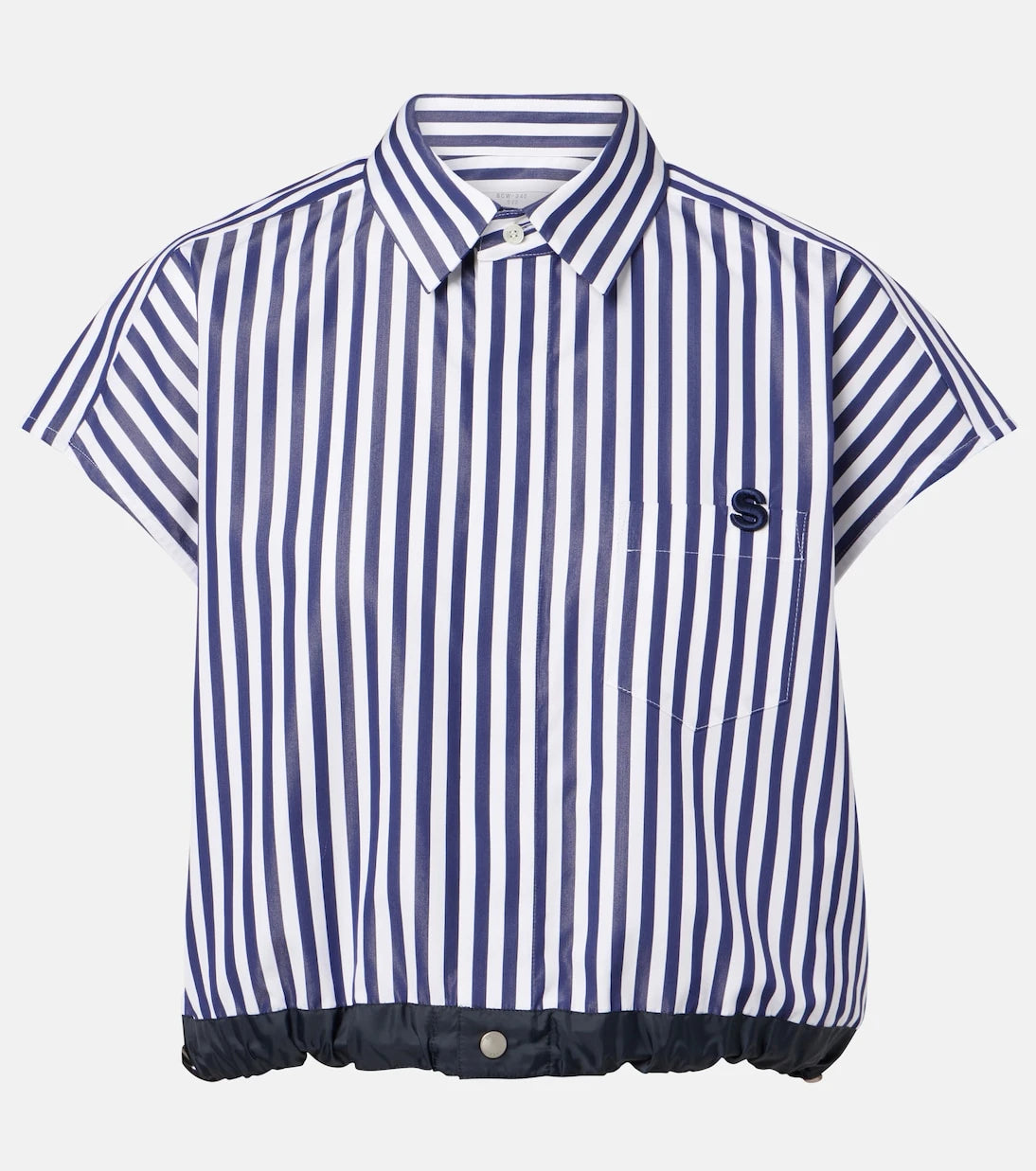 Sacai - Striped poplin shirt