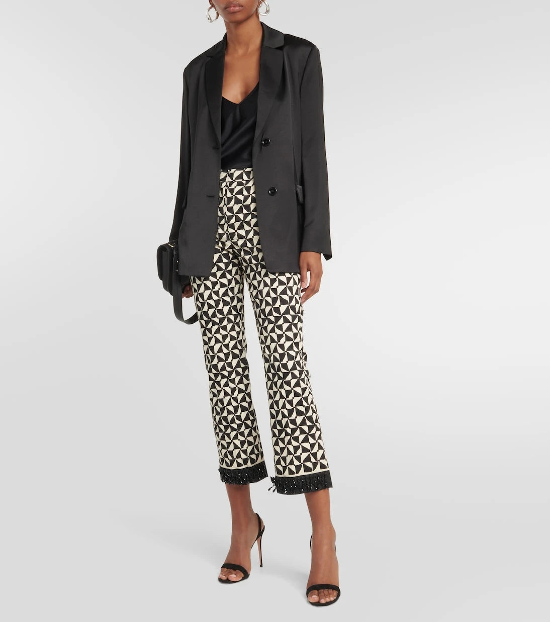 'S Max Mara - Nereo printed cropped pants