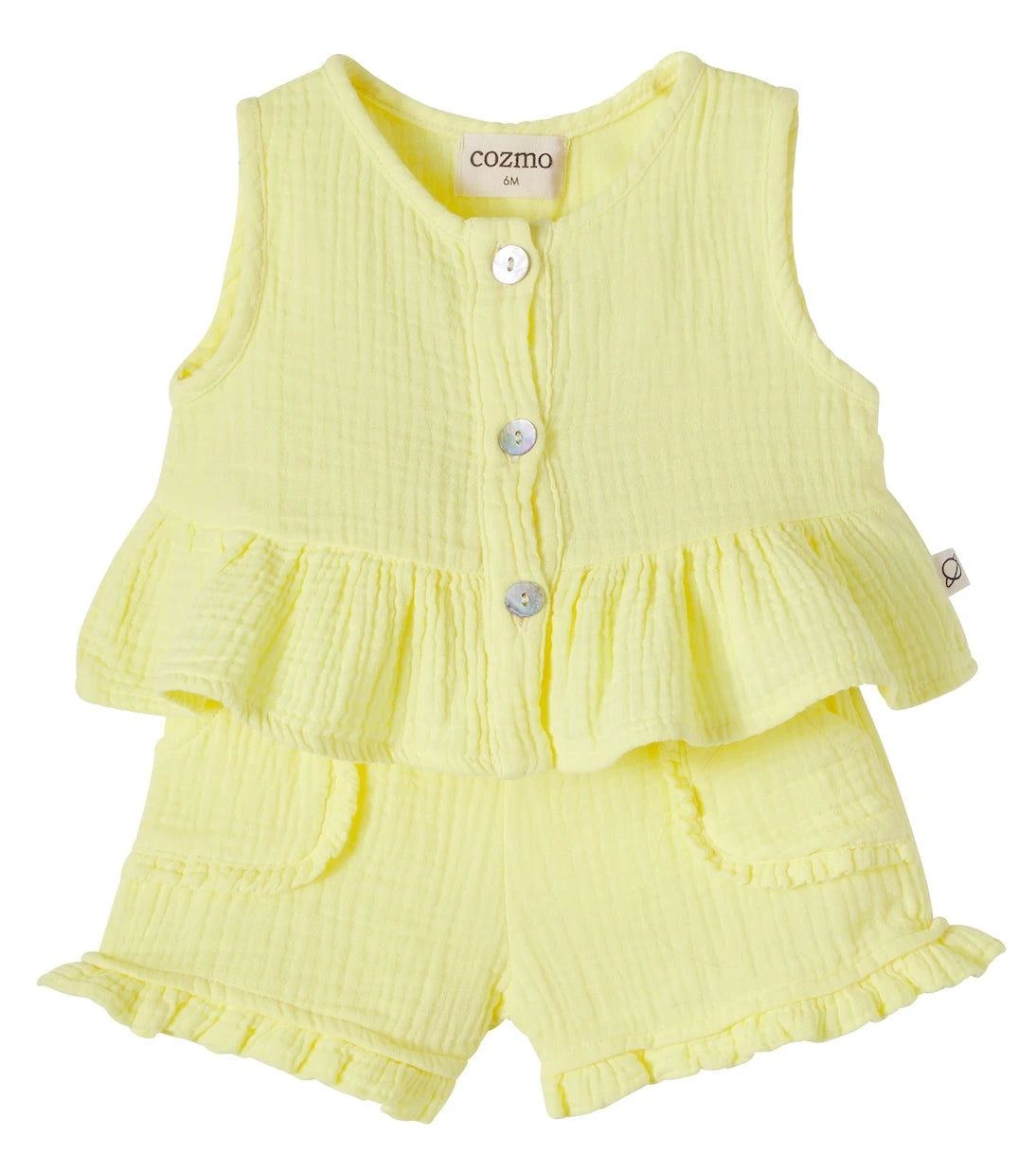 طقم بلوزة Baby Posy وشورت Stella من Cozmo