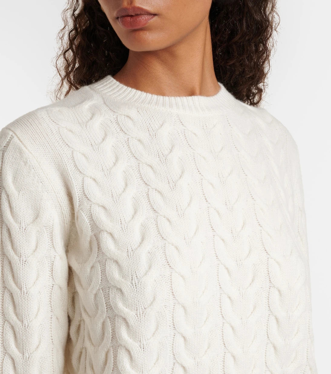 Max Mara - Aramis cable-knit cashmere sweater