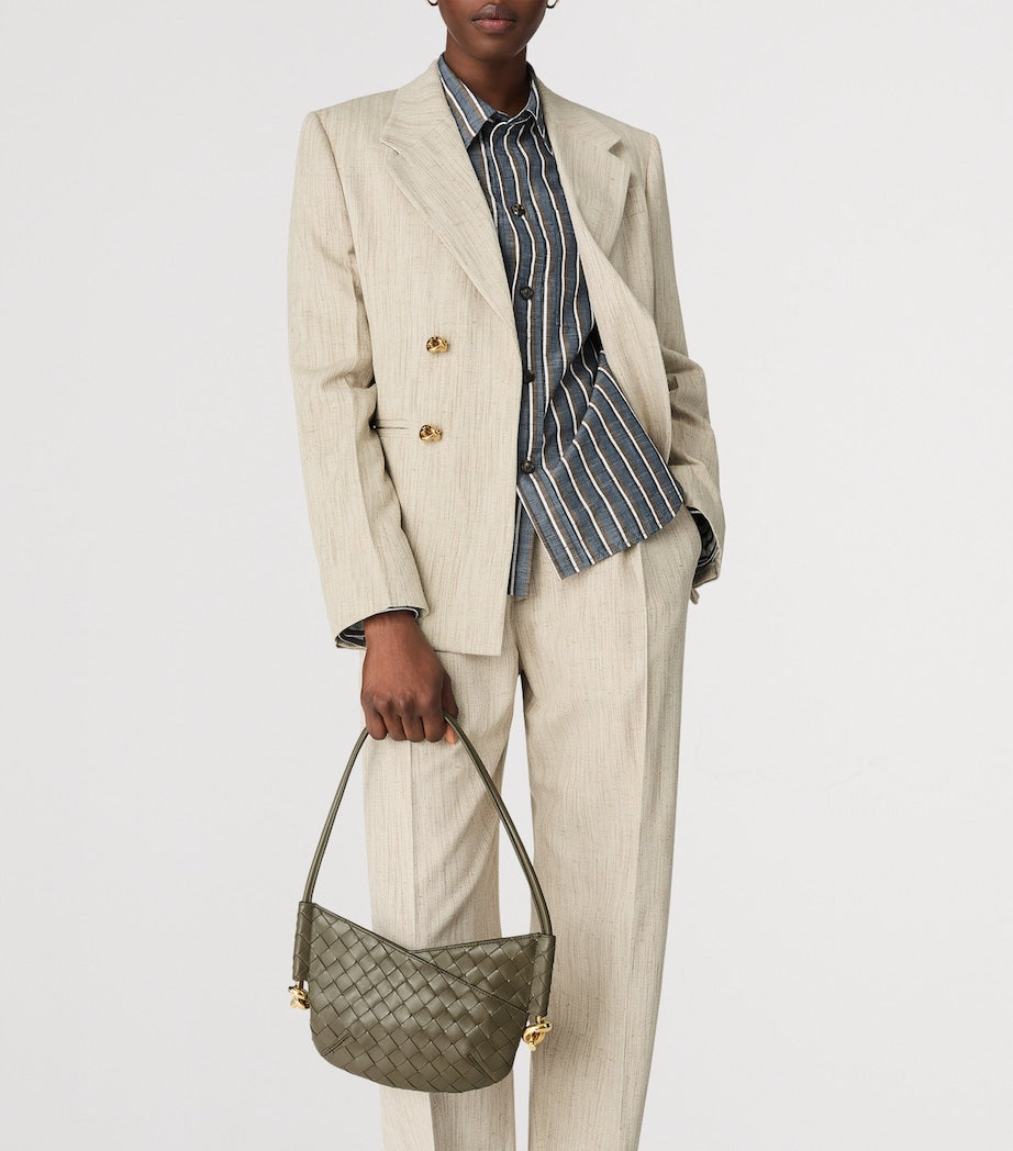 Mini Lambskin Solstice Shoulder Bag