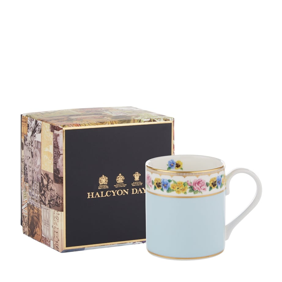 Shell Garden Floral Mug