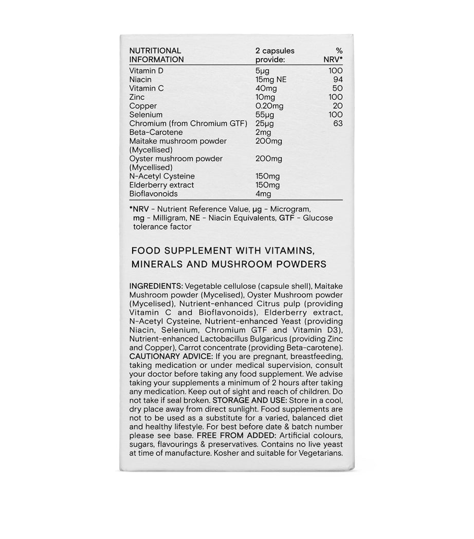 General Living Food-Grown Immune Support (60 Capsules)