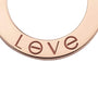 Cartier Rose Gold and Diamond LOVE Necklace
