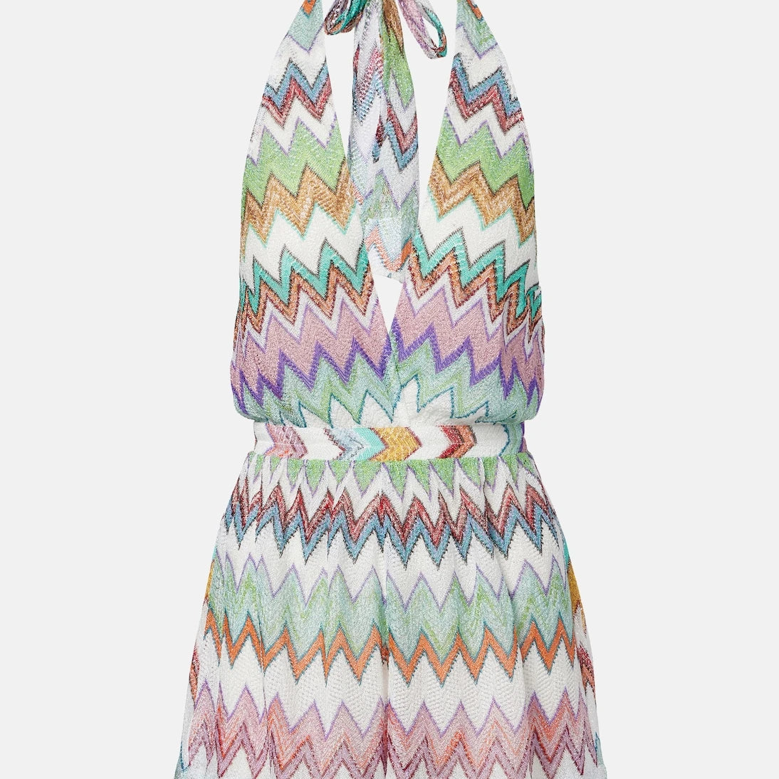 Missoni - Zigzag lamé romper