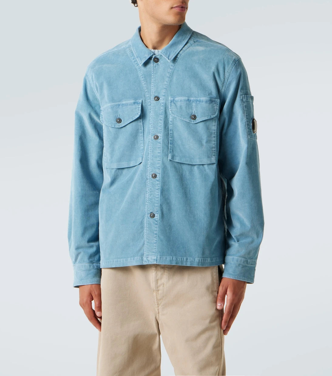 C.P. Company - Cotton-blend corduroy overshirt