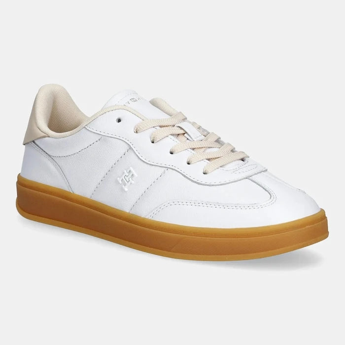 Tommy Hilfiger TH PREMIUM HERITAGE SNEAKER Deri Spor Ayakkabı