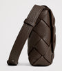 Bottega Veneta Leather Intrecciato Diago Cross-Body Bag