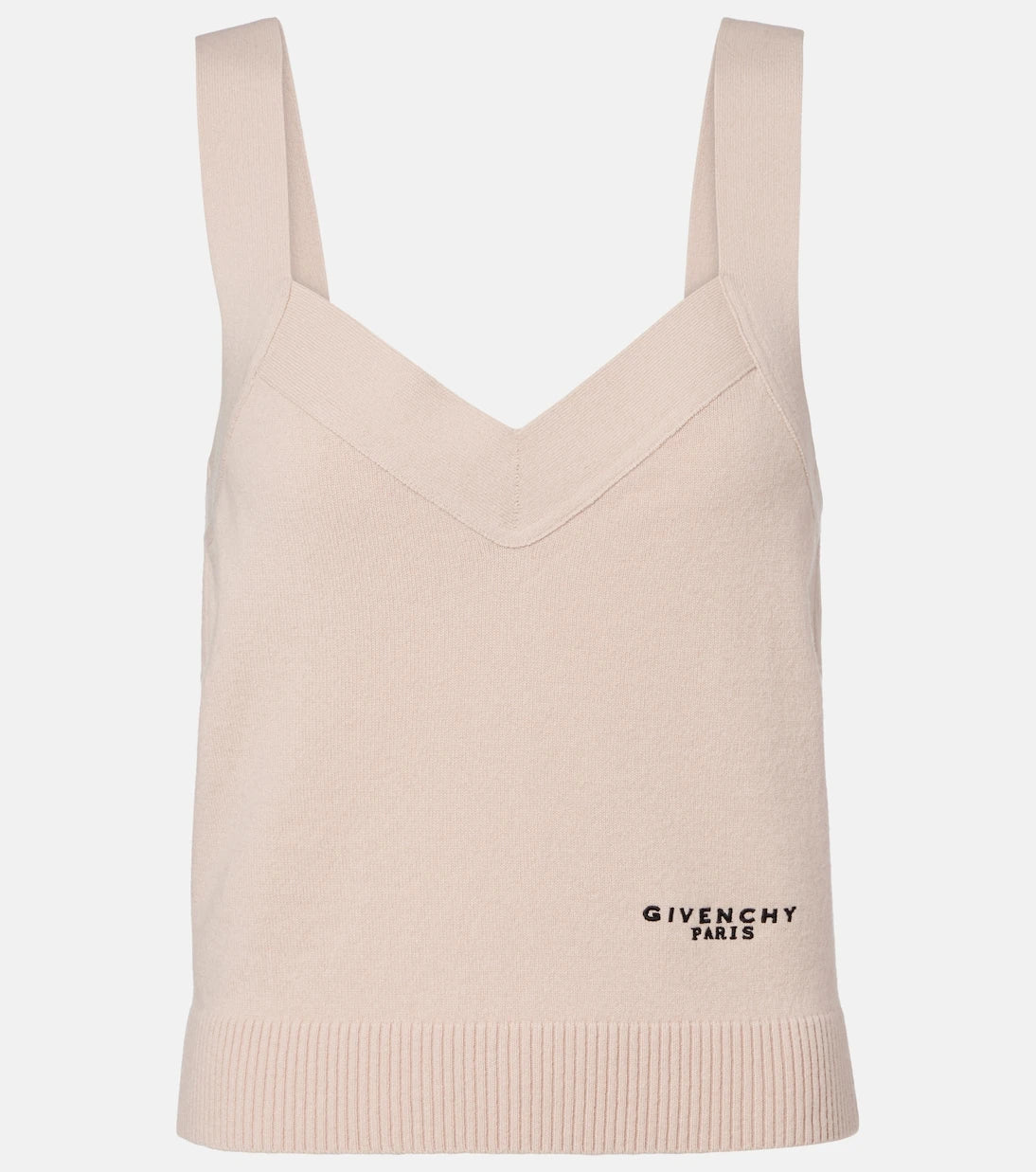 Givenchy - Logo wool and cashmere tank top