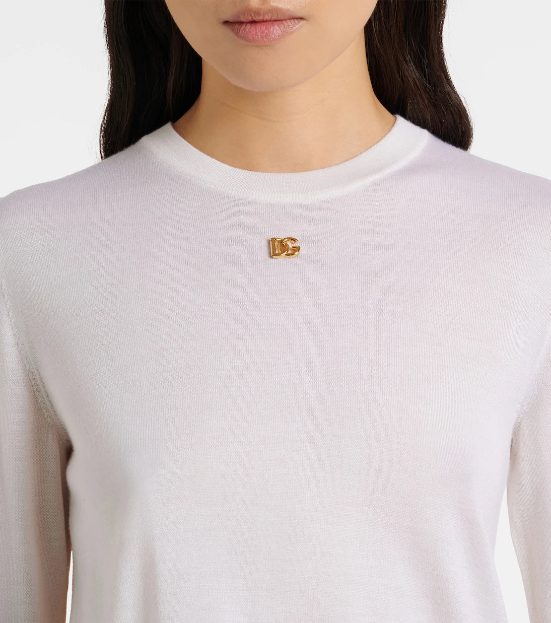Dolce&Gabbana - DG cashmere and silk sweater