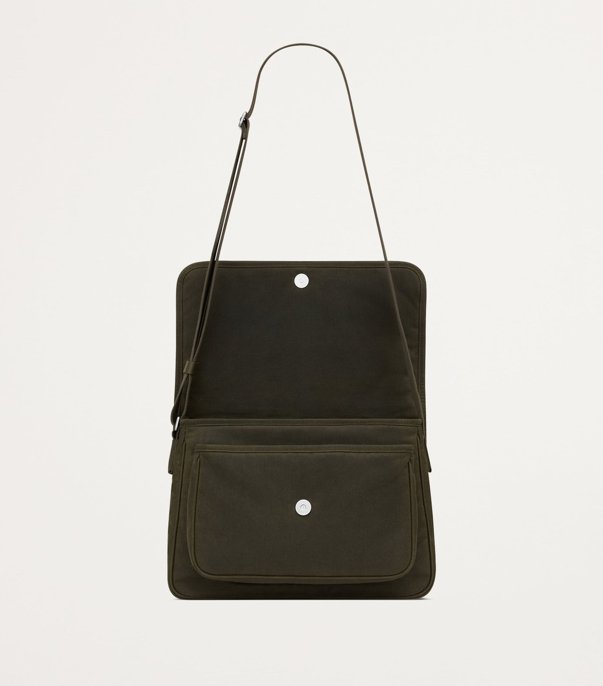 Cotton Canvas Niki Messenger Bag