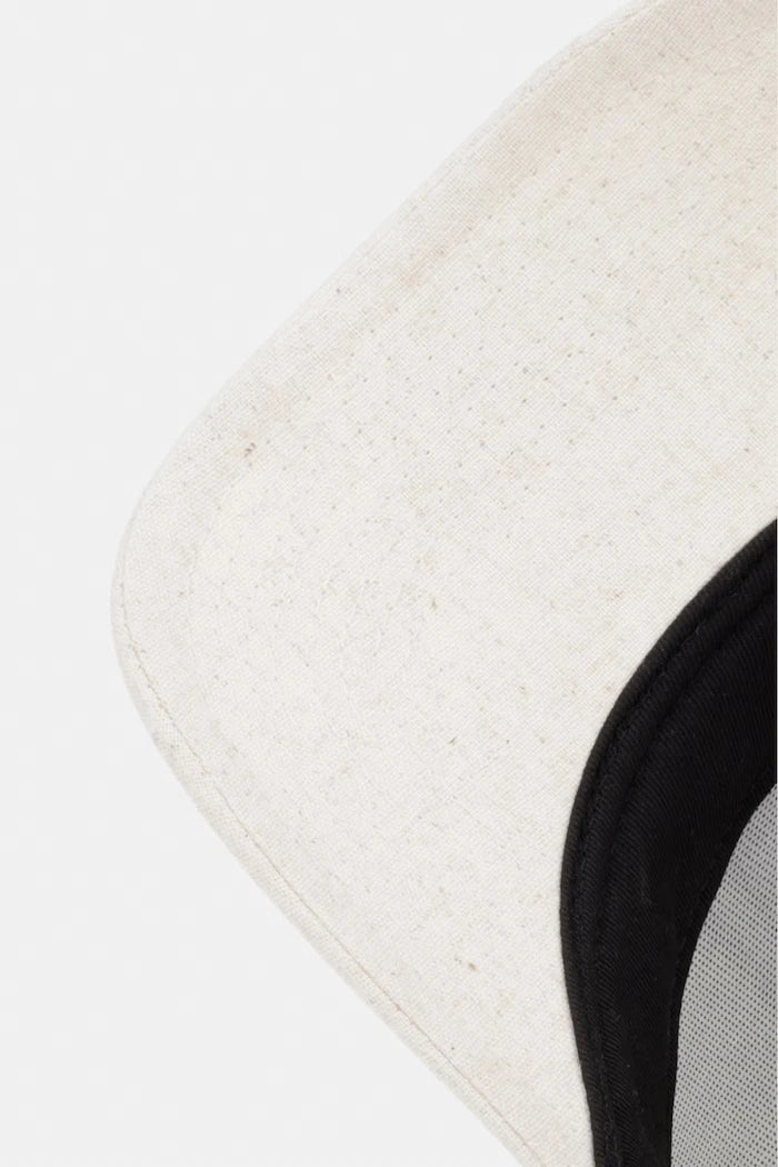New Era бейзболна шапка от лен OVAL PATCH LINEN EFRAME