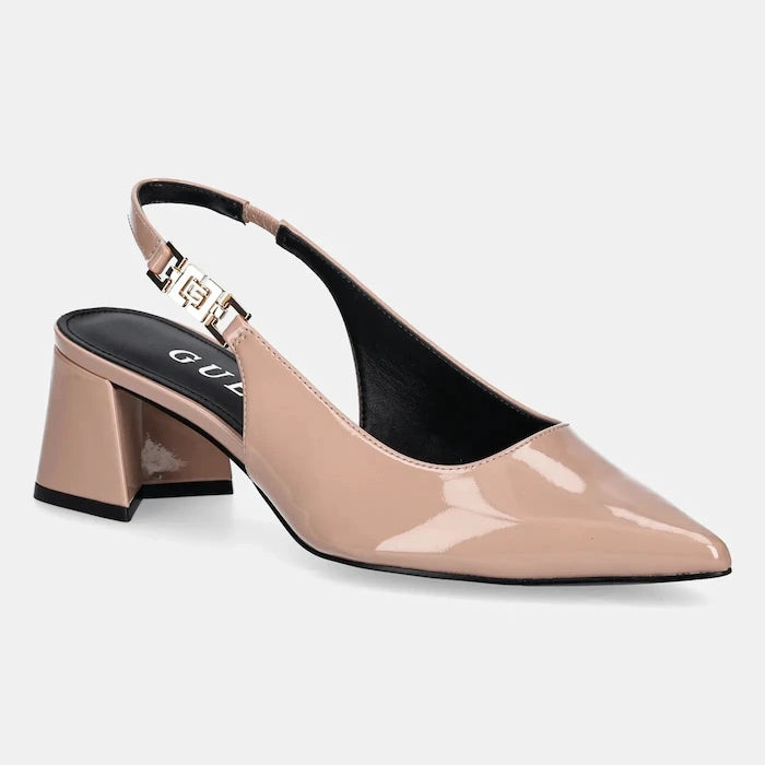 Обувки с дебел ток Guess ZABELA