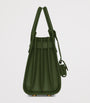 Saint Laurent Green Nano Sac de Jour Tote Bag