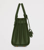 Saint Laurent Green Nano Sac de Jour Tote Bag