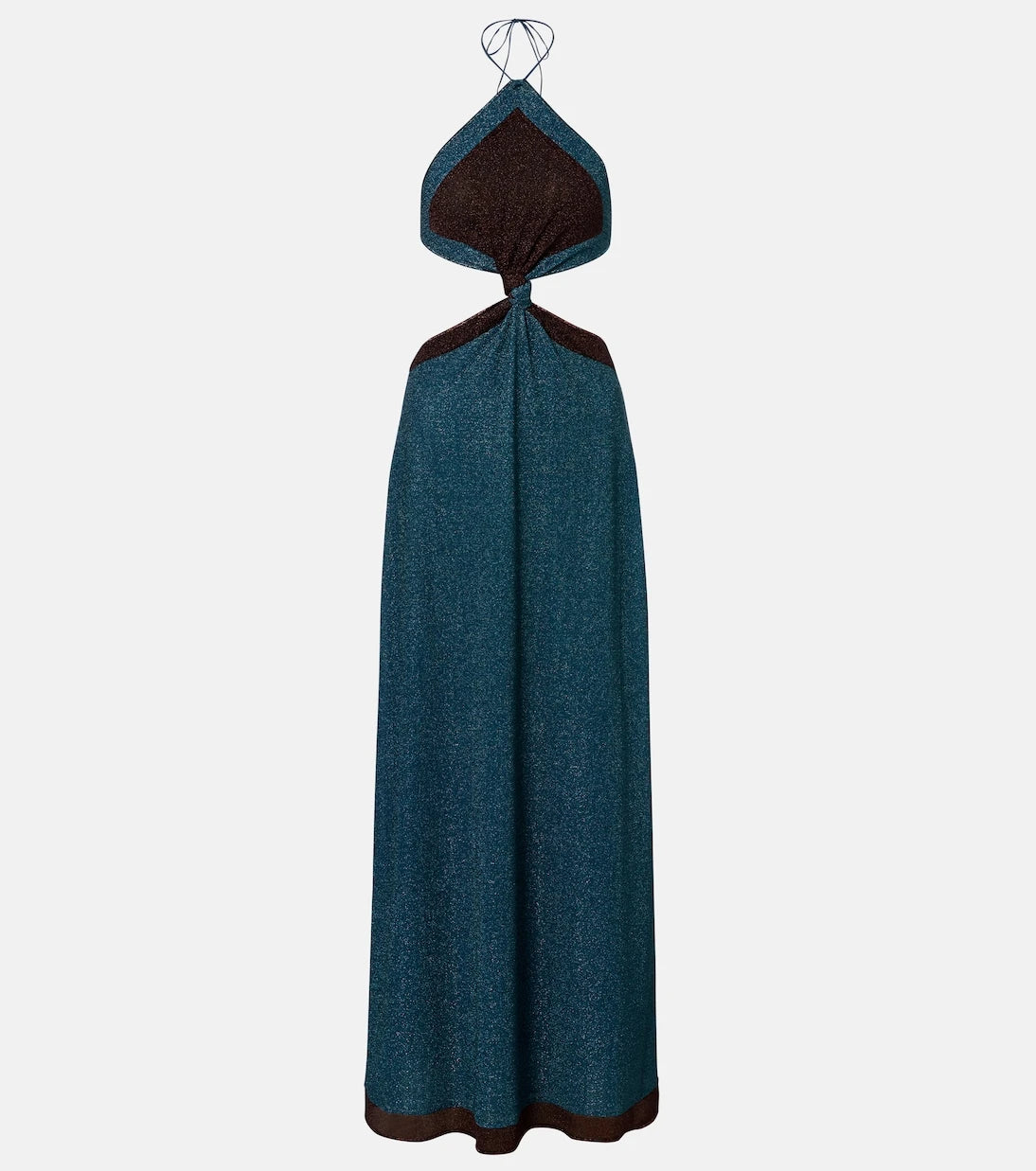 Oséree - Lumière cutout halterneck maxi dress