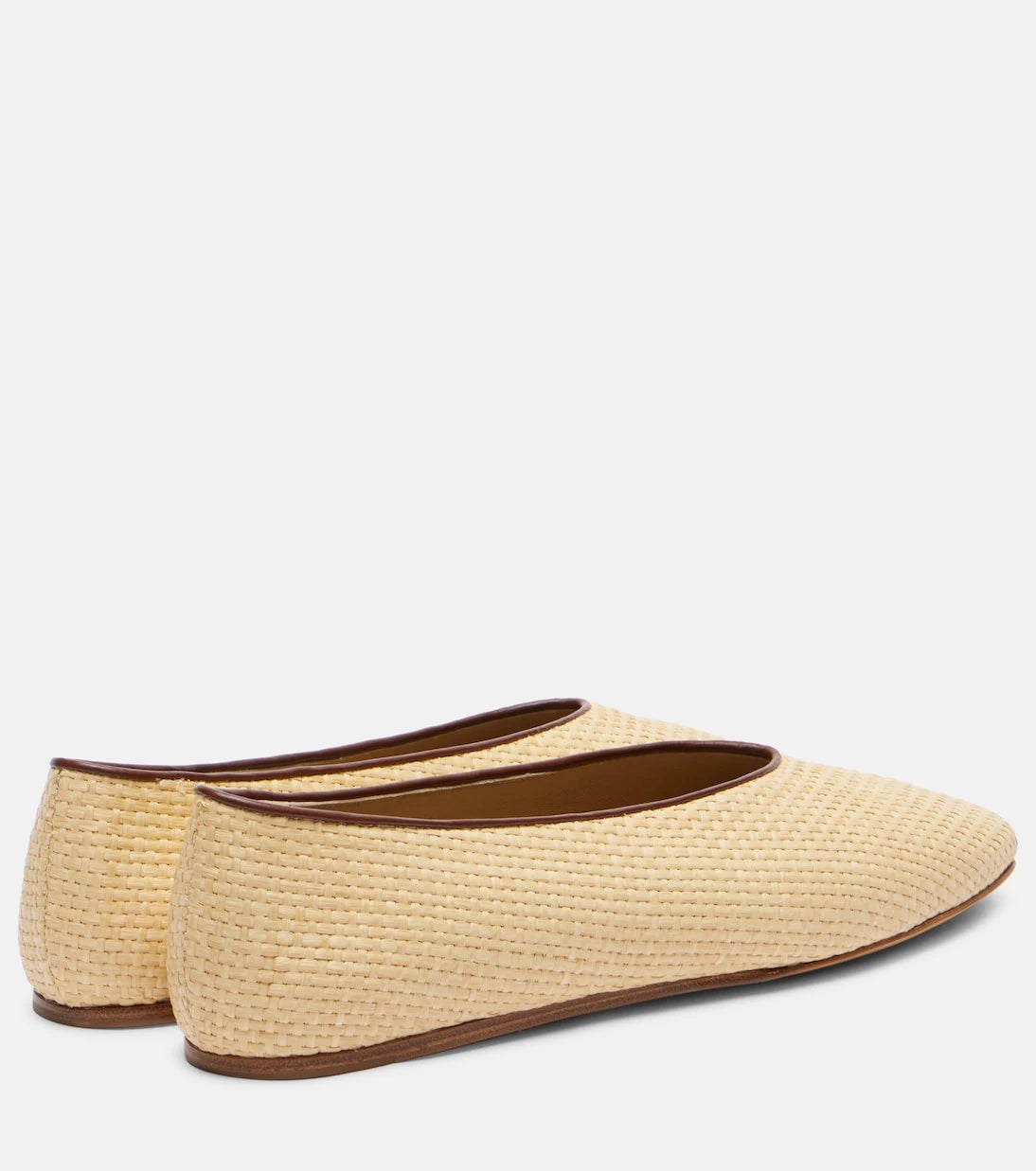 Le Monde Béryl - Regency raffia ballet flats