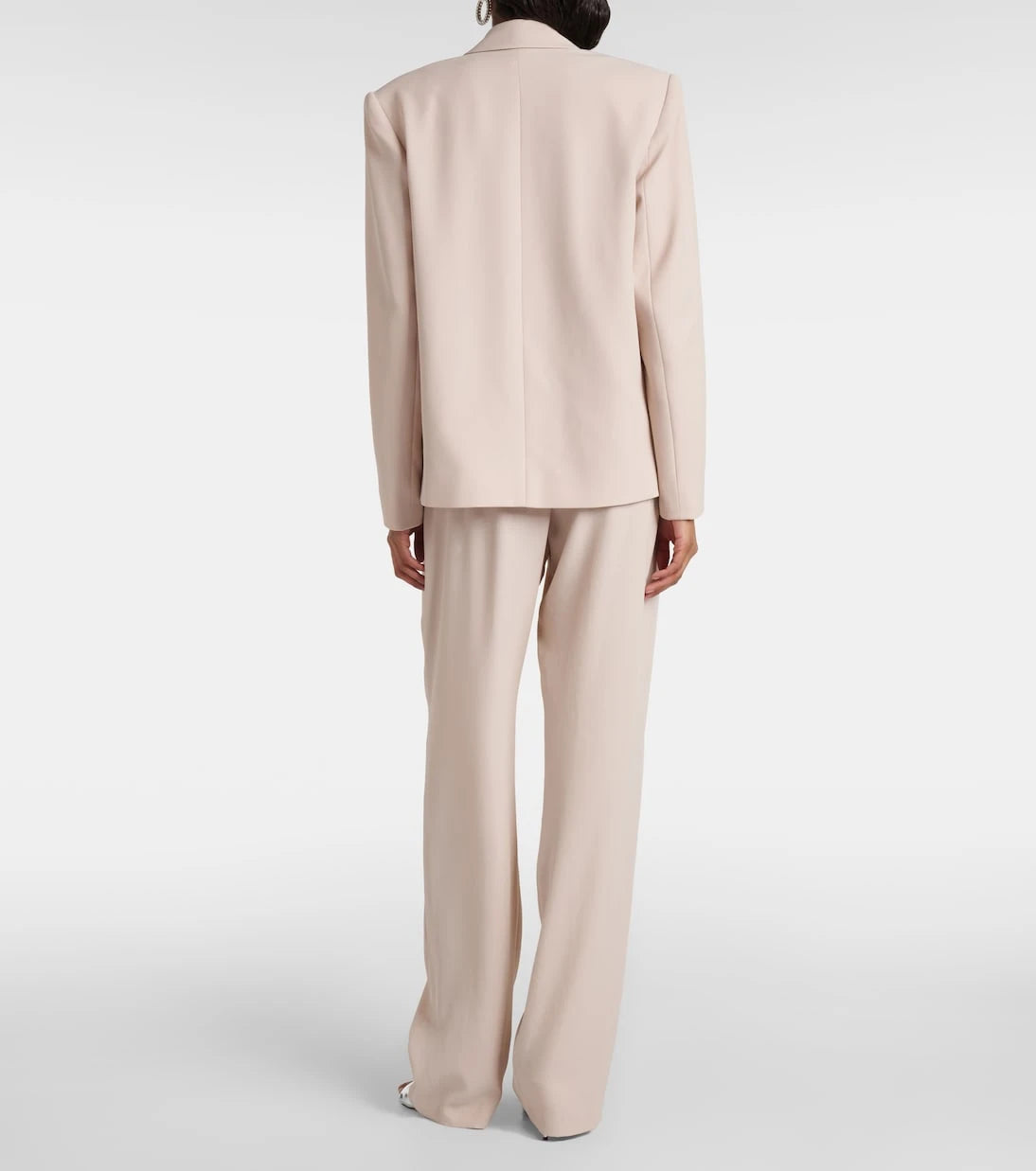 The Sei - Double-breasted crêpe blazer