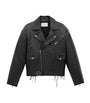 Saint Laurent Lace-Up Leather Jacket