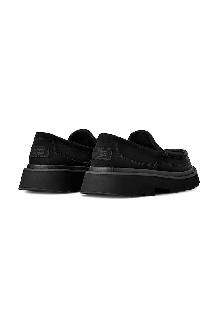 Велурени мокасини UGG Ascot Lug