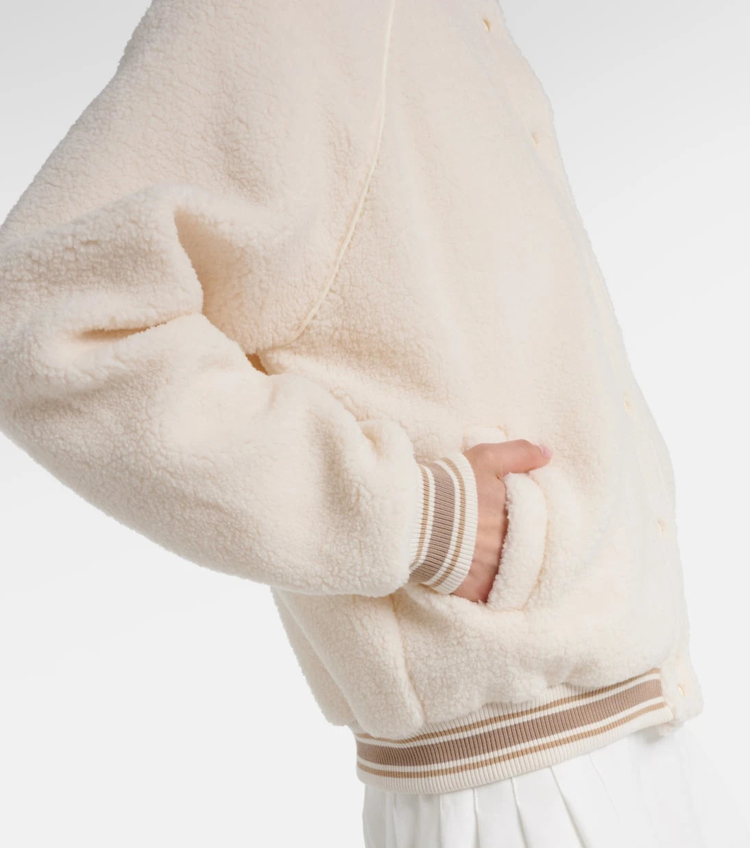 The Upside - Banks teddy bomber jacket