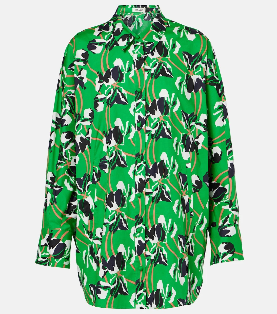 Diane von Furstenberg - Caleb printed cotton blouse