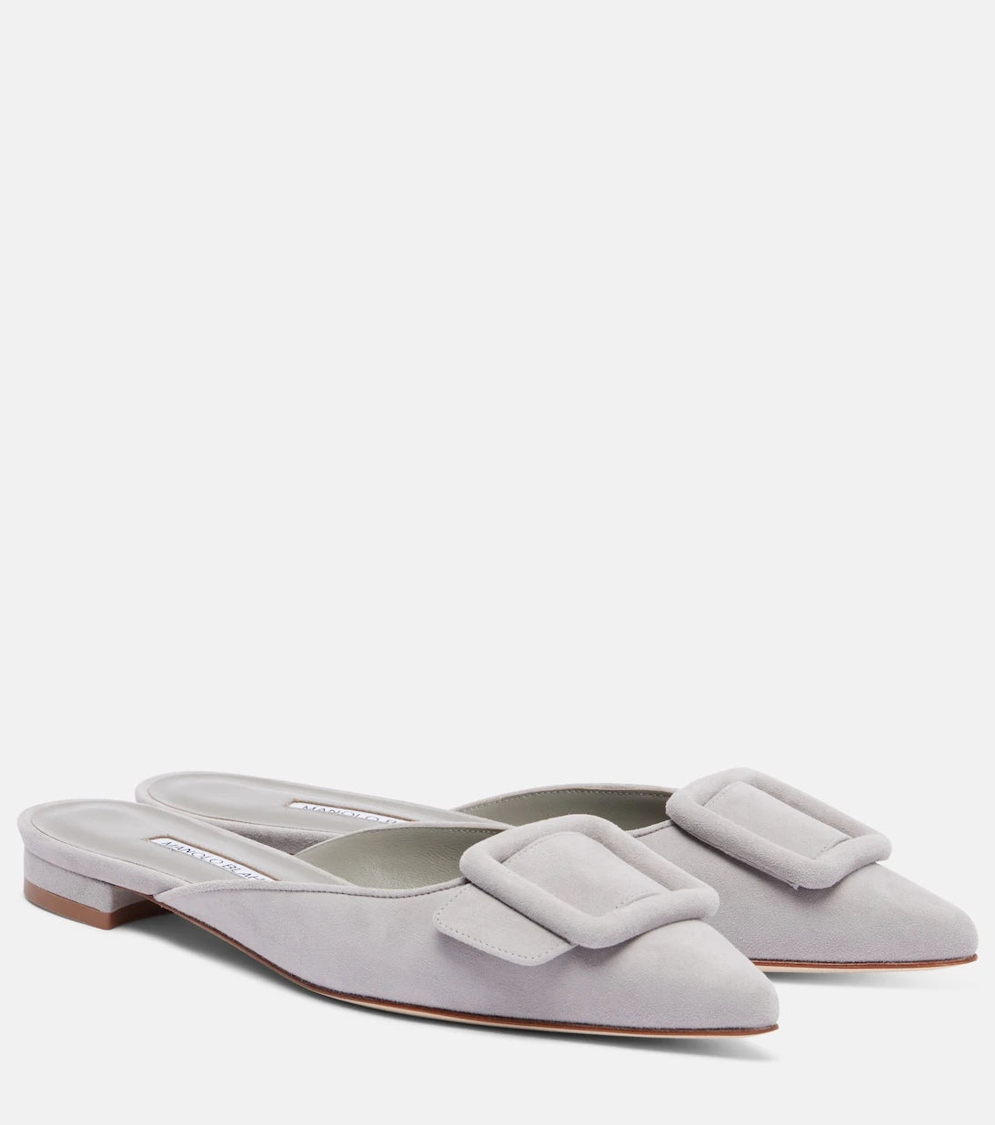 Manolo Blahnik - Maysale süet terlik