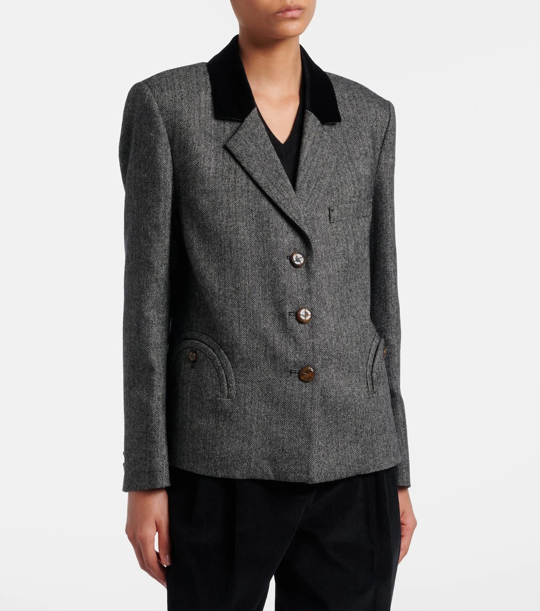 Blazé Milano - Shelley wool-blend tweed blazer