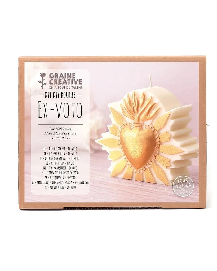 Комплект "направи си сам" свещи Graine Creative Ex Voto 25 x 9 x 5,8 cm