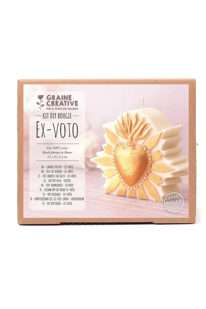 Graine Creative Ex Voto Kendin Yap Mum Seti 25 x 9 x 5,8 cm