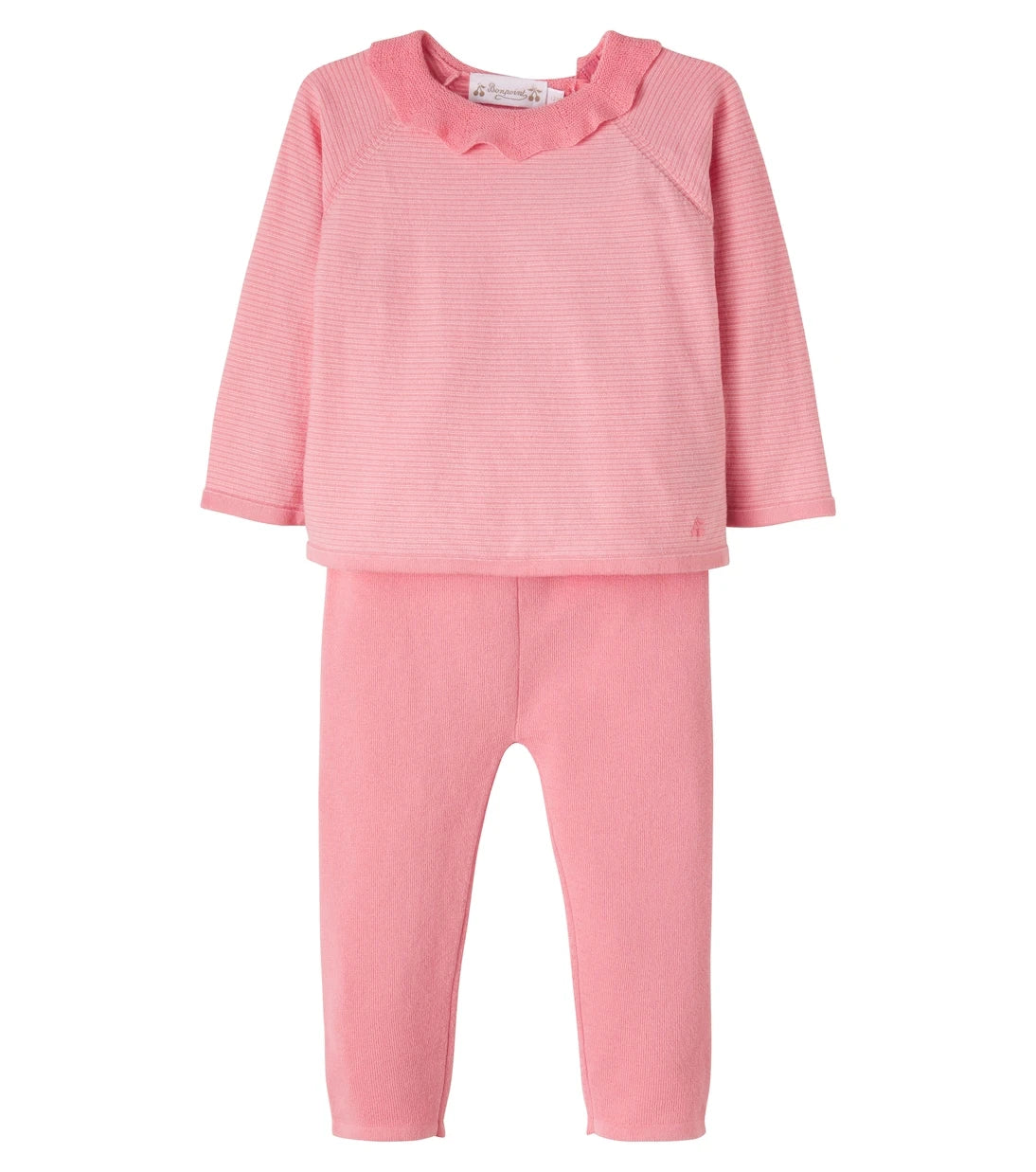 Bonpoint - Baby Anisa cotton shirt and pants set