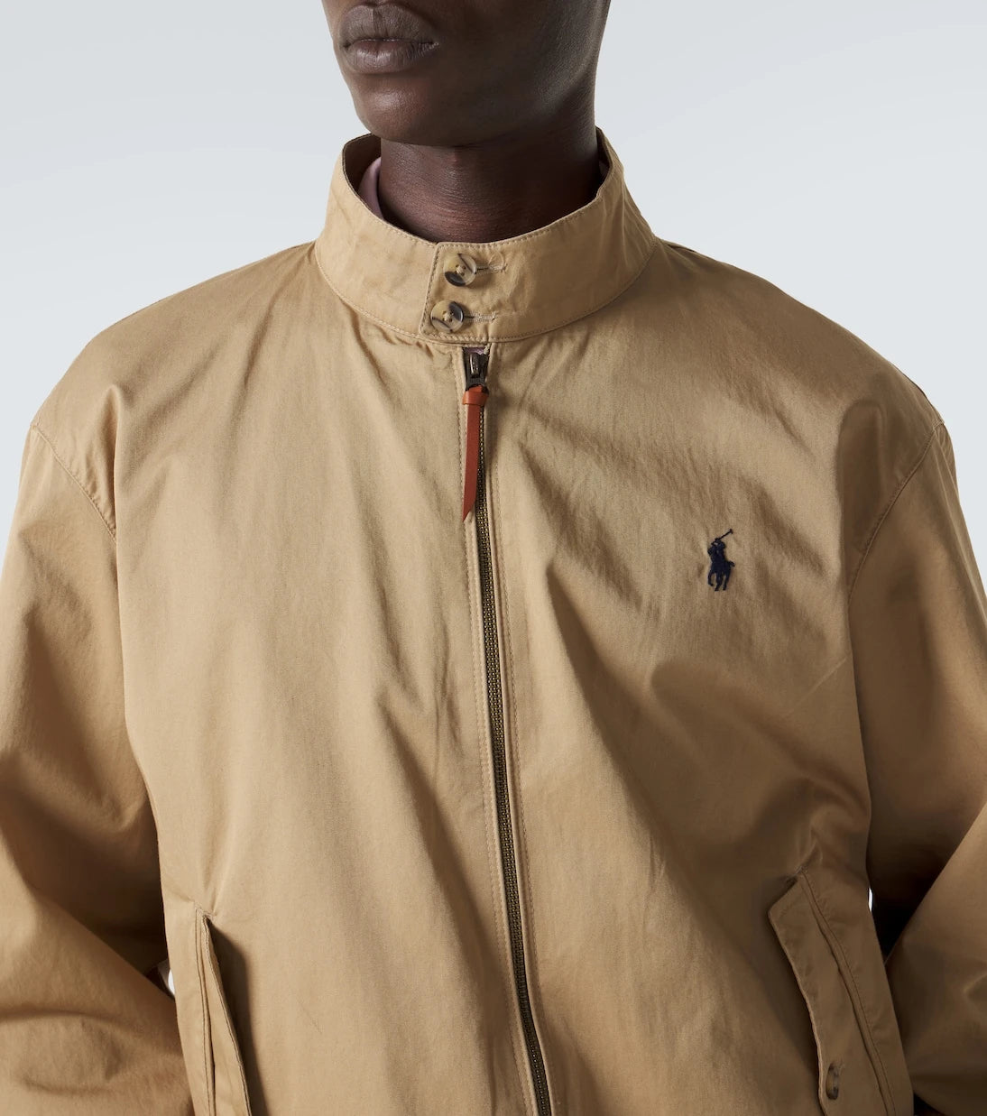 Polo Ralph Lauren - سترة من نسيج قطني مبرد