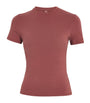 Skims Red Cotton Jersey T-Shirt