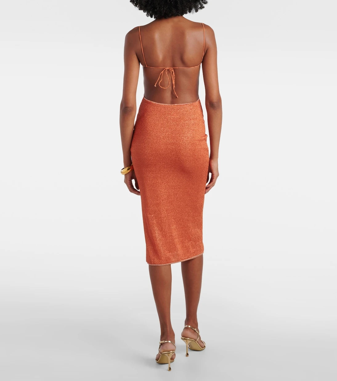 Oséree - Lumière open-back midi dress