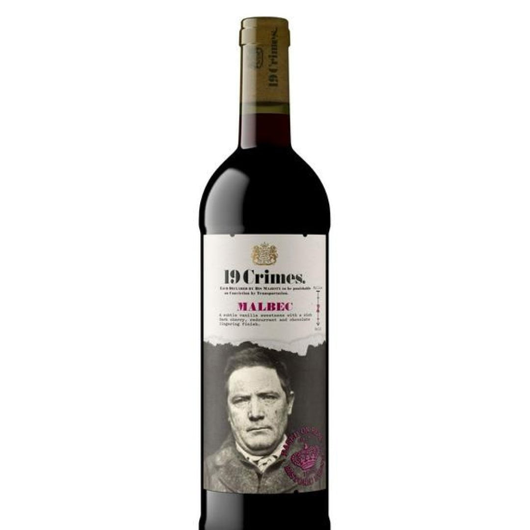 19 Crimes Malbec Red Wine, 75 cl
