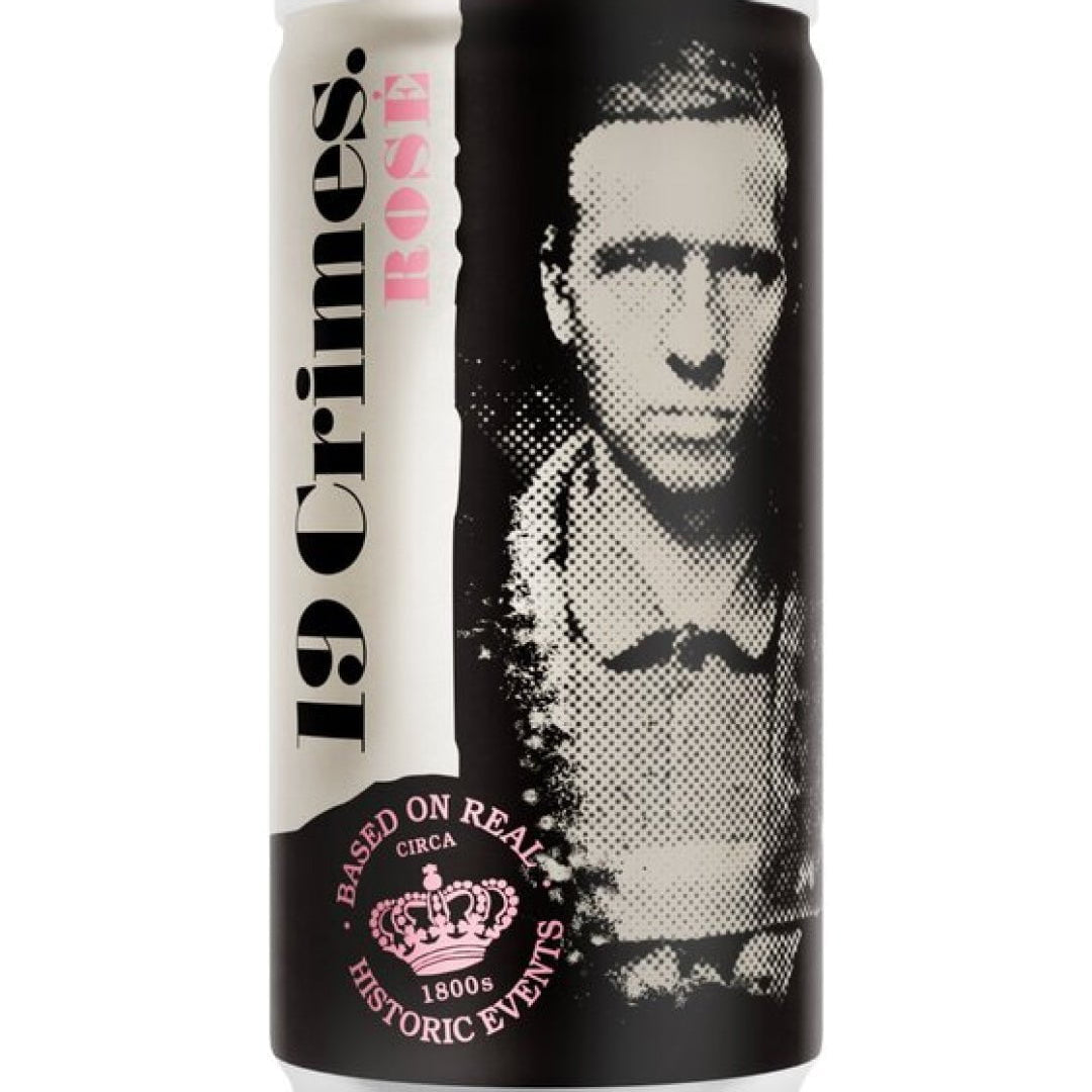 19 Crimes Rosé Wine Can, 187 ml