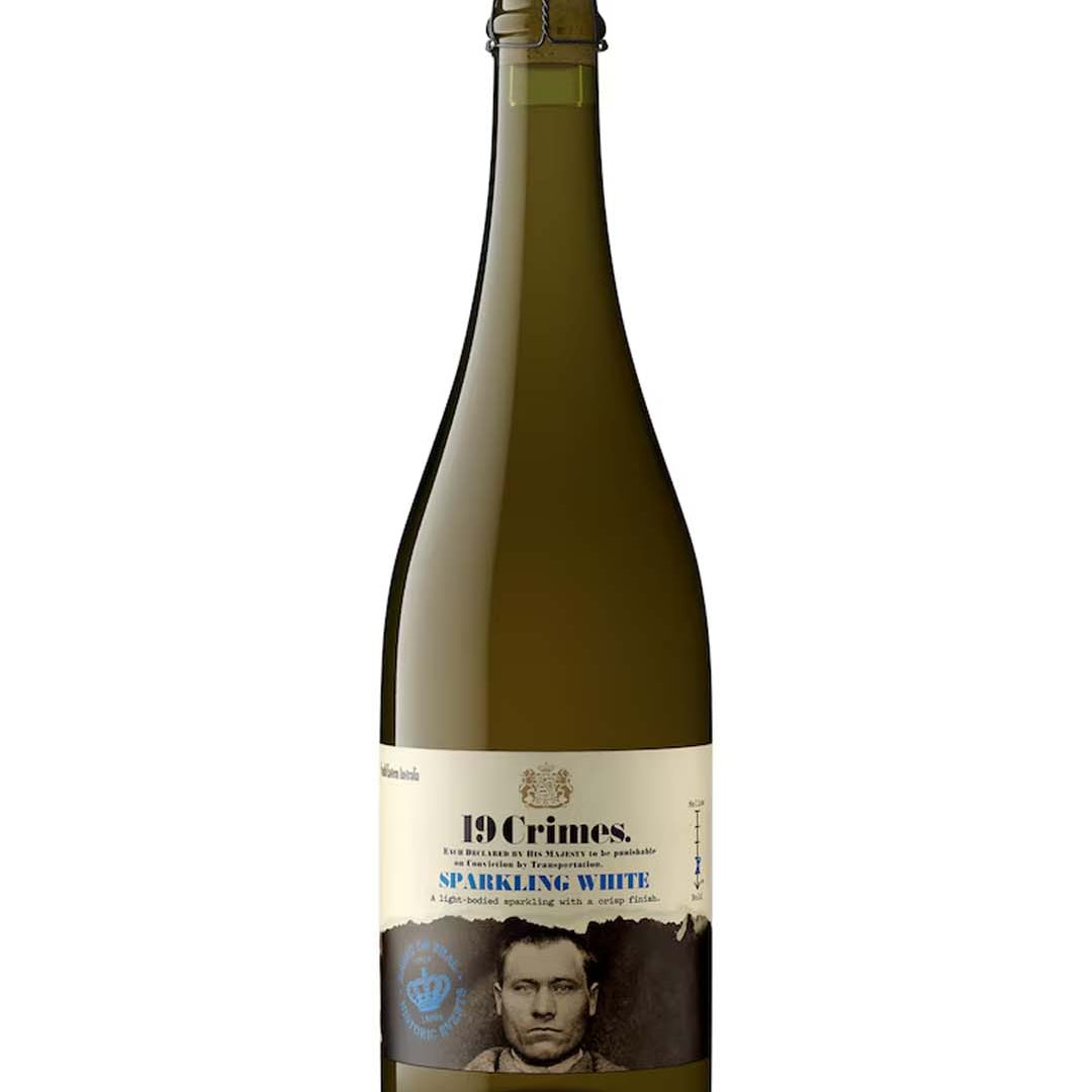 19 Crimes Sparkling White Wine, 75 cl