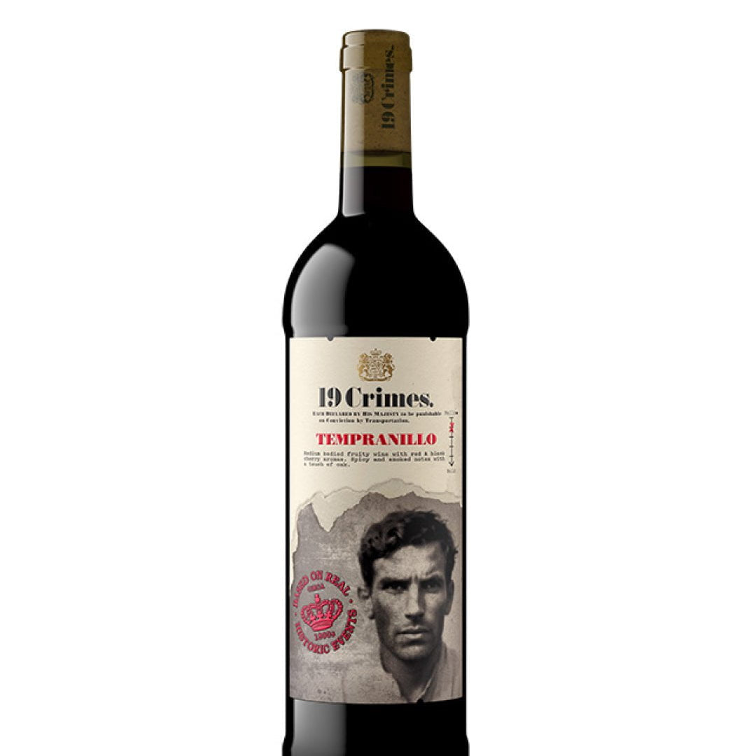 19 Crimes Tempranillo Red Wine, 75 cl
