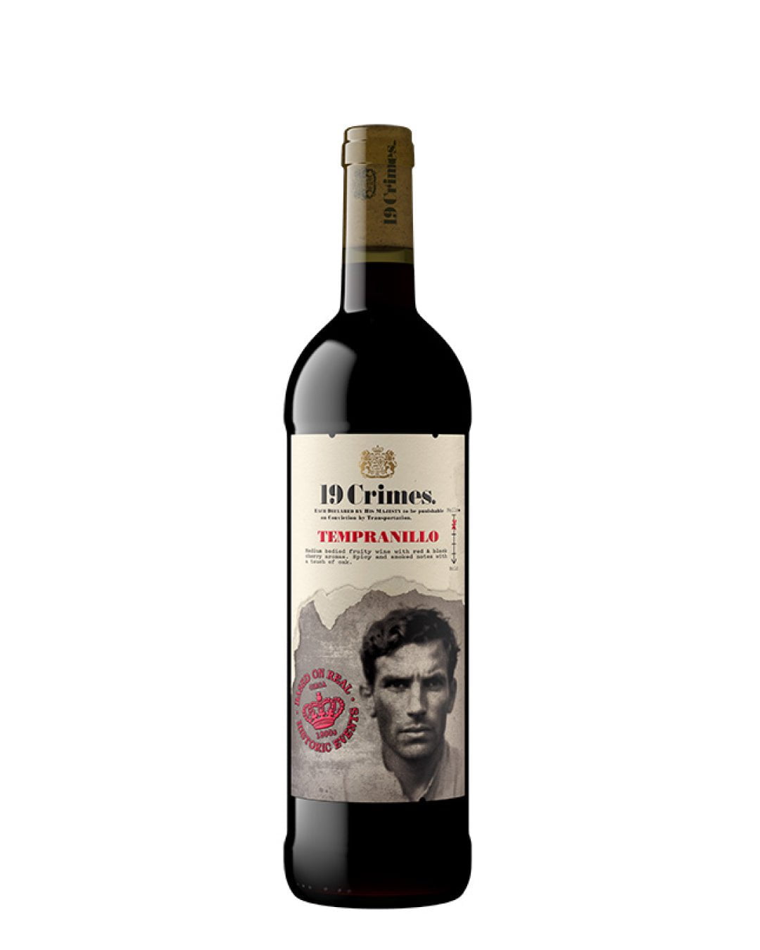 19 Crimes Tempranillo Red Wine, 75 cl