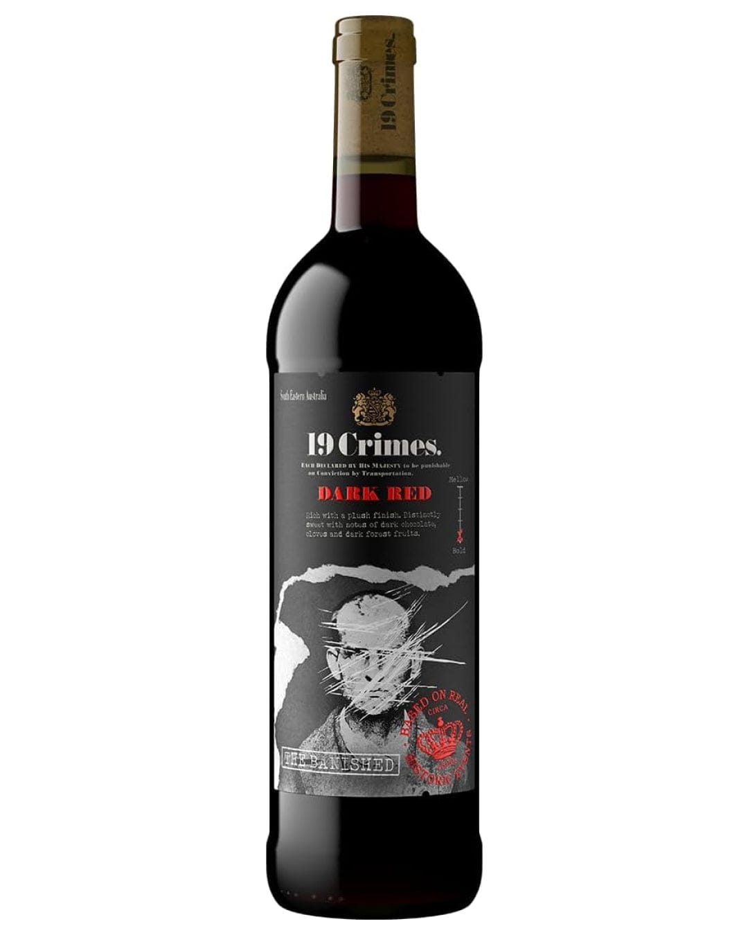 19 Crimes The Banished Dark Red, 75 cl