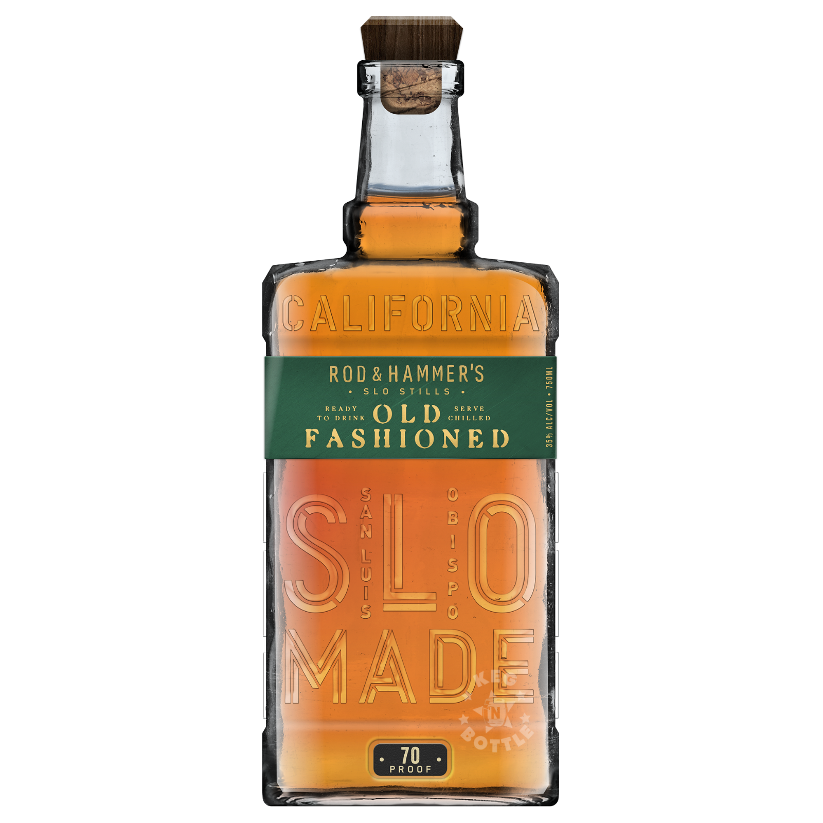 Rod & Hammer's Slo Still Old Fashioned Flavored American Whiskey 70 Proof (750 ml)