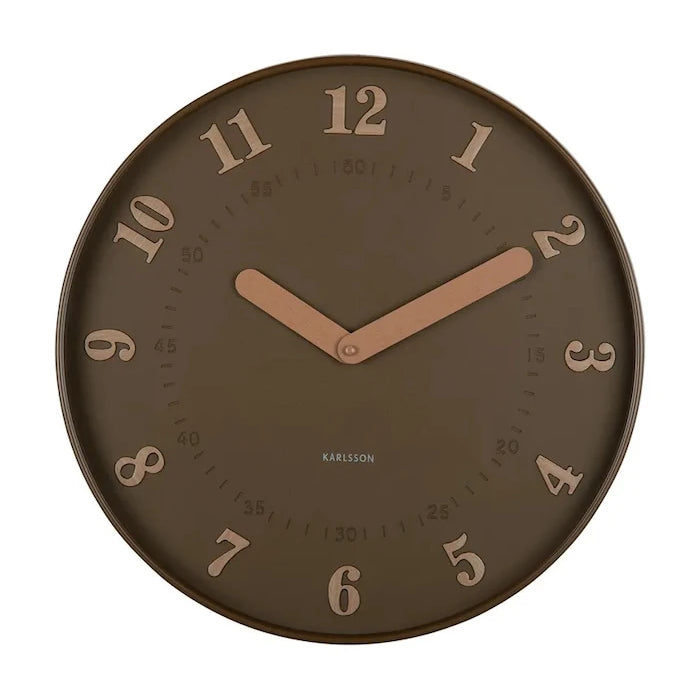 Стенен часовник Karlsson Amena 40 cm